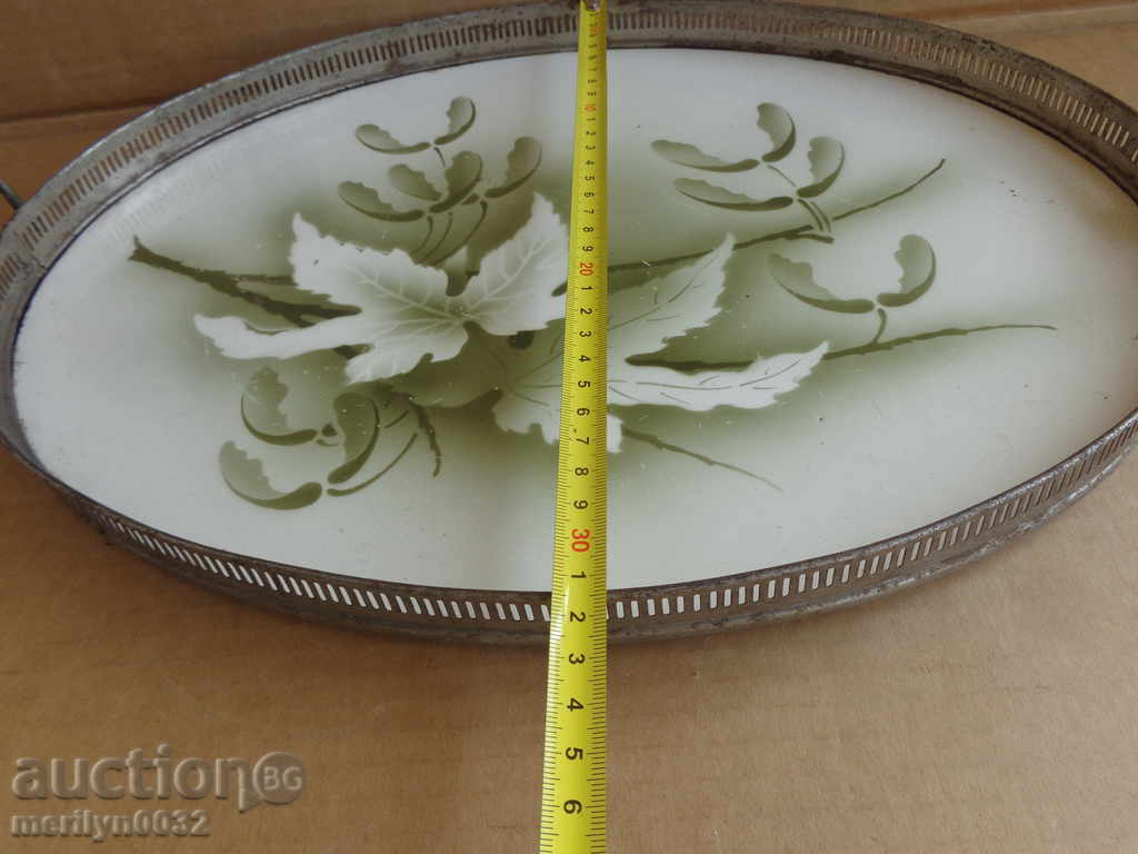 Old tray, porcelain, early 20th century tea - 7 Old tray, porcelain, early 20th century tea - 7