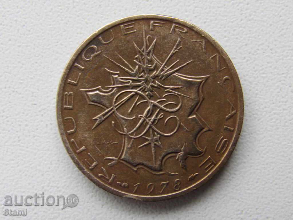 Auction France - 10 francs, 1978 - 240 D Auction France - 10 francs, 1978 - 240 D