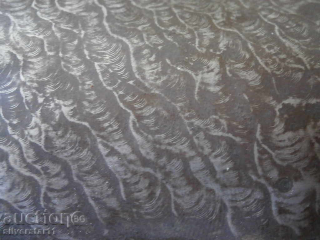 antique WW2 WWII glass case - 6