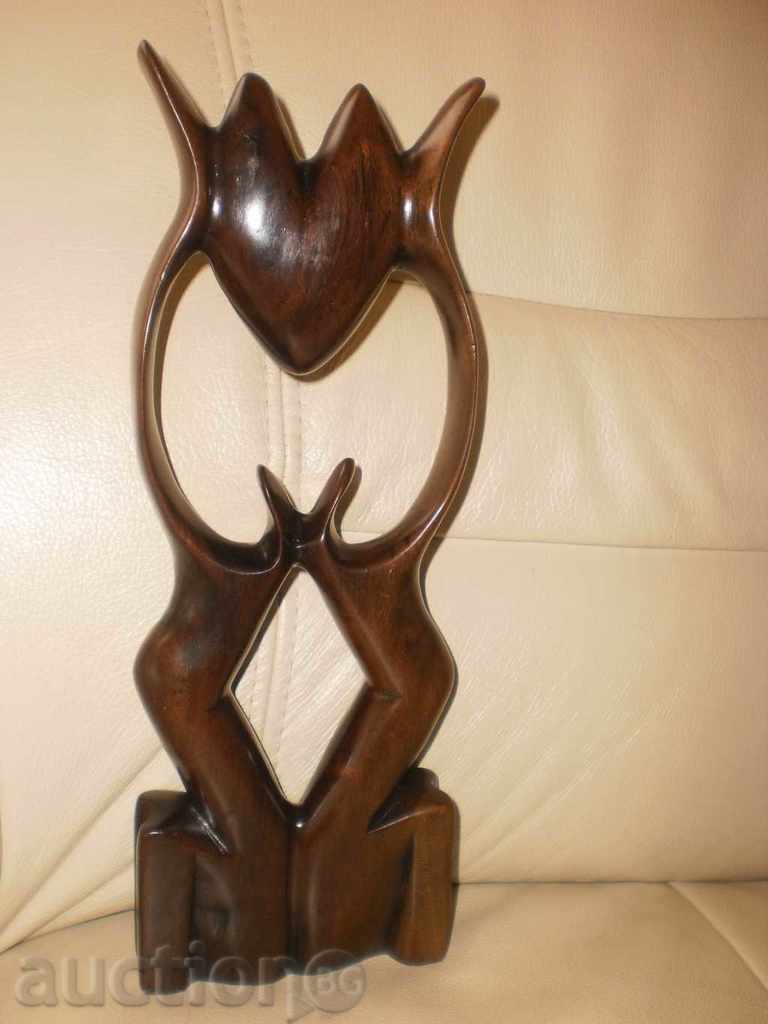 Love couple-composition of ebony tree with price 82.00 BGN | € 41.93 Love couple-composition of ebony tree with price 82.00 BGN | € 41.93