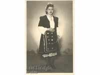 Old photo Folklore - Bulgarian costume