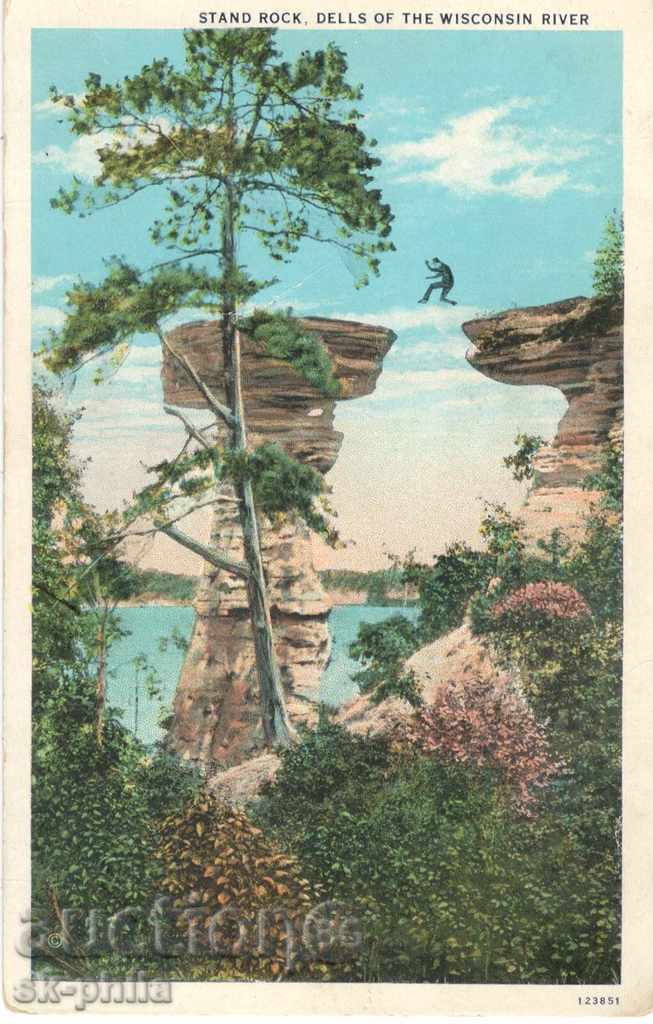 carte poștală Antique Statele Unite ale Americii - Wisconsin
