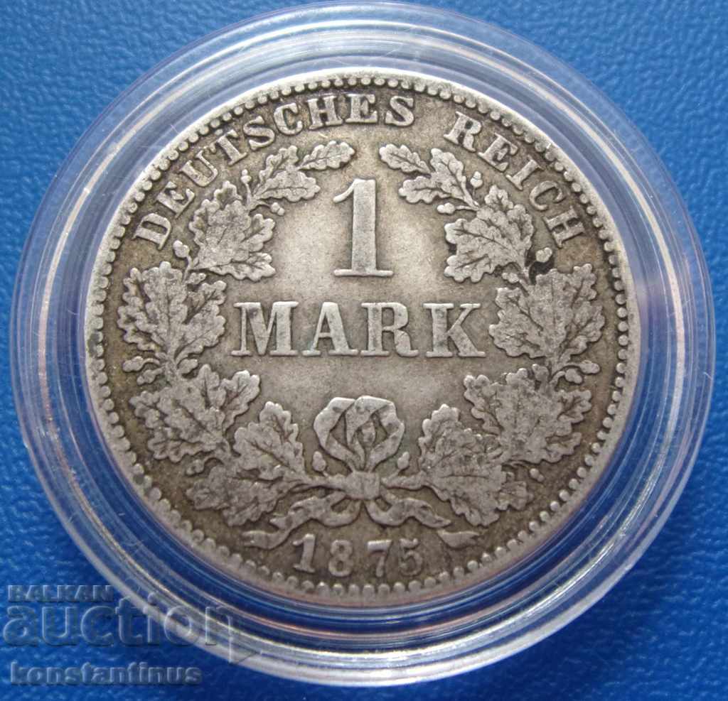 Germany 1 Mark 1875 H Very Rare