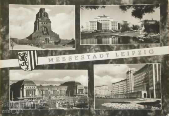 Messestadt Leipzig - Пощенска картичка