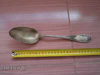 Serrated large spoon with markings