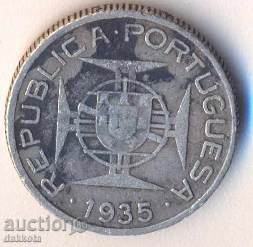 Мозамбик 2,5 ескудо 1935 година, сребро с цена € 15.00 | 29.34 лв.