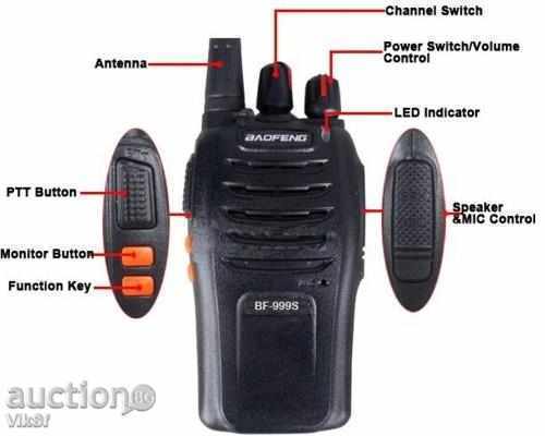 Licitație Radio BF-999S 5W / 16ch /