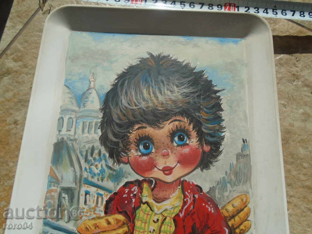 Delivery of PAINTED TRAY - AUTHOR ELI GOYNAROVA Delivery of PAINTED TRAY - AUTHOR ELI GOYNAROVA