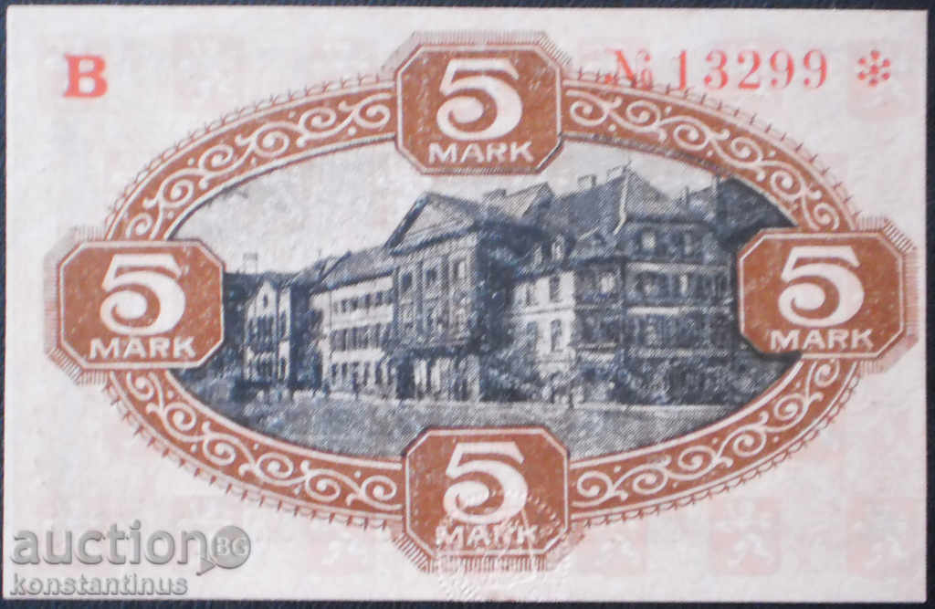 Γερμανία 5 Μαρτίου 1918 UNC Rare