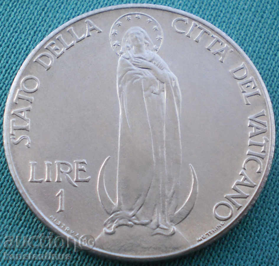 Βατικανό 1 Lira 1940 UNC Very Rare