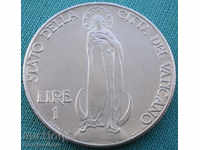 Vatican 1 Lira 1940 UNC Very Rare