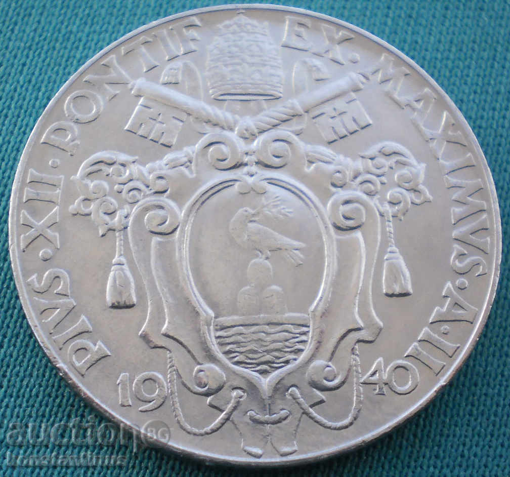 Vatican 2 Leary 1940 UNC Very Rare with price € 16.87 | 32.99 BGN Vatican 2 Leary 1940 UNC Very Rare with price € 16.87 | 32.99 BGN