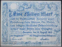 Germany 1,000,000 Mark 1923 Rare