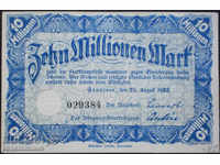 Germany 10,000,000 Mark 1923 Rare