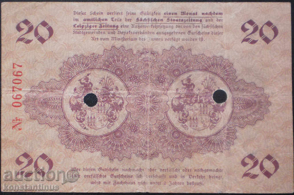 Germania 20 martie 1918 Rare cu preț € 8.18 | 16.00 BGN