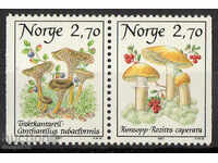 1987. Norvegia. ciuperci comestibile.