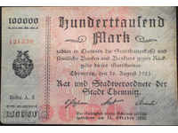 Germany 100,000 Mark 1923 Rare