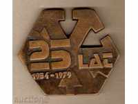 plaque 25g. telecom Poznan