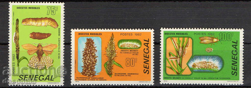 1982. Сенегал. Вредни насекоми.