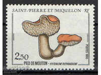 1990. Saint Pierre and Miquelon. Mushrooms.