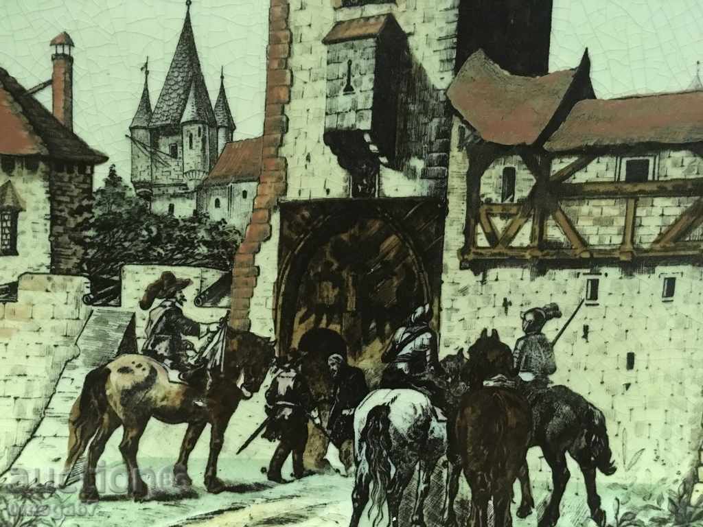 Large wall plate VILLEROY & BOCH-Germany 1 - 6 Large wall plate VILLEROY & BOCH-Germany 1 - 6