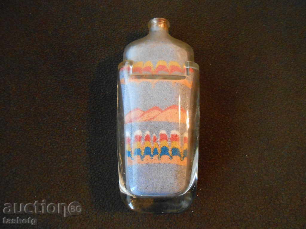 FRONT SHEET WITH COLORED SAND - FULL GLASS! with price 9.70 BGN | € 4.96 FRONT SHEET WITH COLORED SAND - FULL GLASS! with price 9.70 BGN | € 4.96