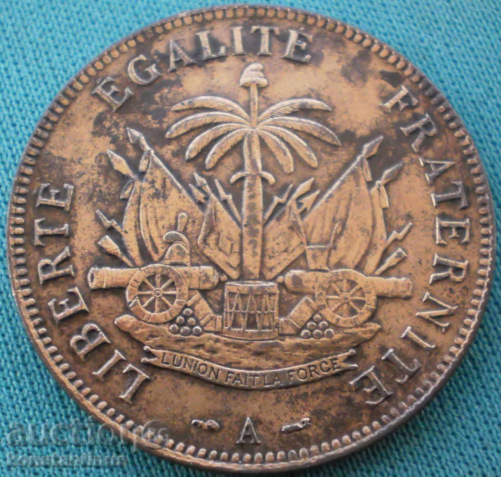Haiti 2 Cent 1894 Rare cu preț € 12.78 | 25.00 BGN