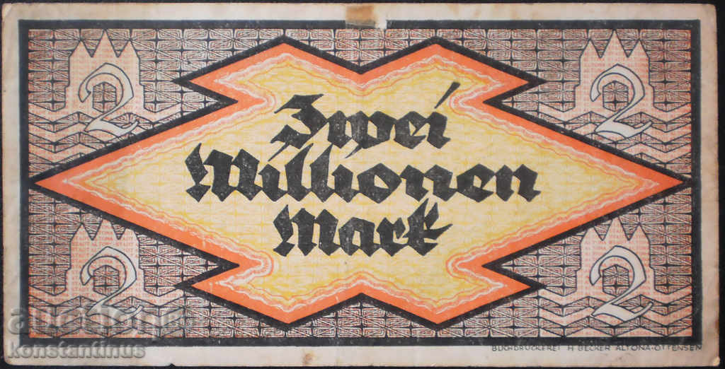 Germania 2.000.000 Mark 1923 Rare cu preț € 6.14 | 12.01 BGN