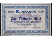 Germany 10,000,000 Mark 1923 UNC Rare