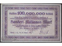 Γερμανία 100.000.000 Σήμα 1923 UNC Σπάνια