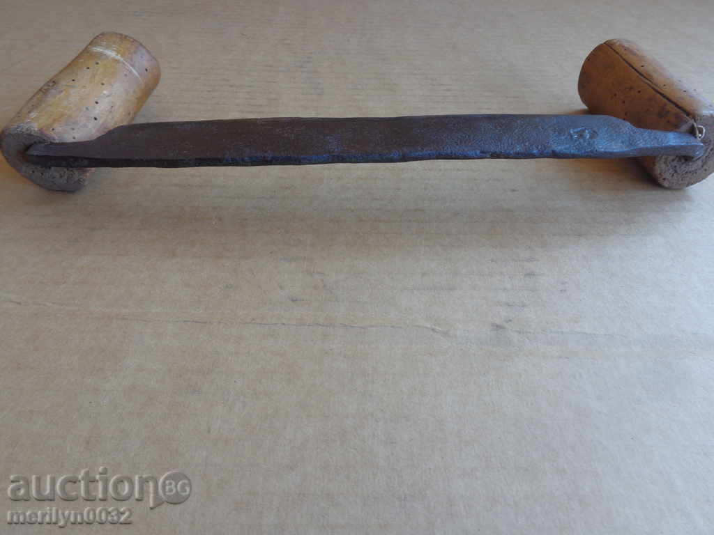 Vechi din fier forjat lemn instrument RUKAN razatoare - 7 Vechi din fier forjat lemn instrument RUKAN razatoare - 7