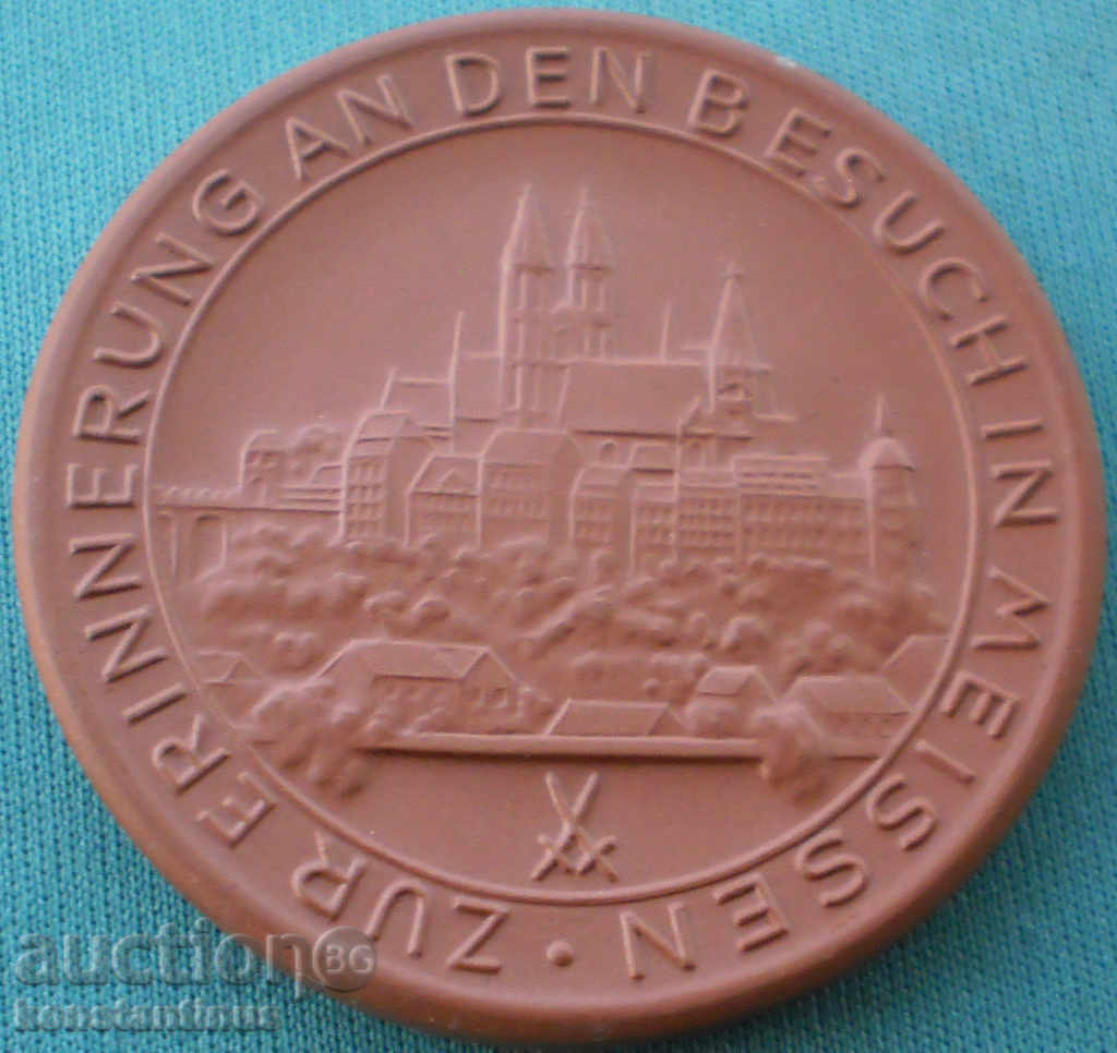 Germany Bayreuth Porcelain 1921 UNC Rare 51mm.