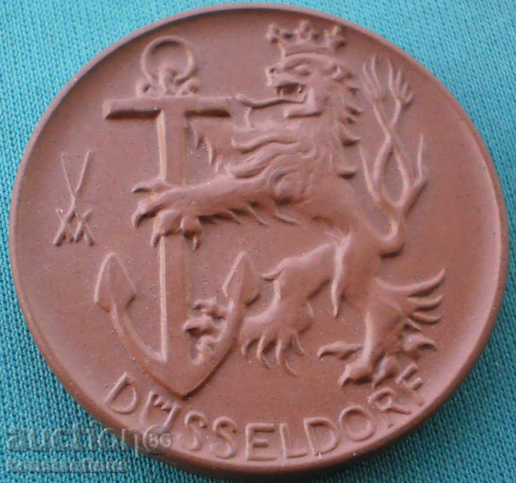 Germania Düsseldorf St.Lambert Porțelan 1923 UNC Rare 41mm. cu preț € 20.45 | 40.00 BGN