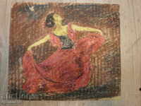 ζωγραφική με παστέλ υπογραφή