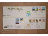 7 pcs. Envelopes / FDC Great Britain 1983 - full collection
