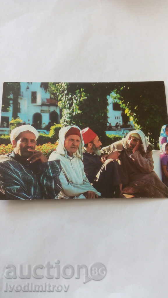 Carte poștală Tetuan Maroc tipice
