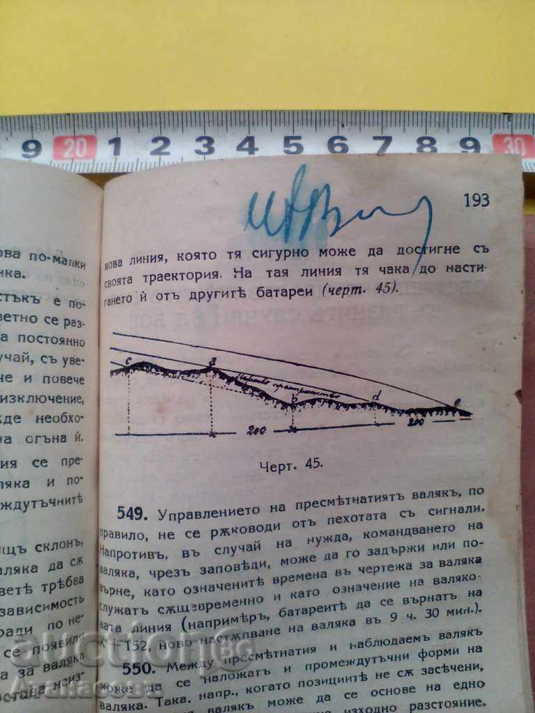 Delivery of Artillery Artillery Shooting Rules 1942