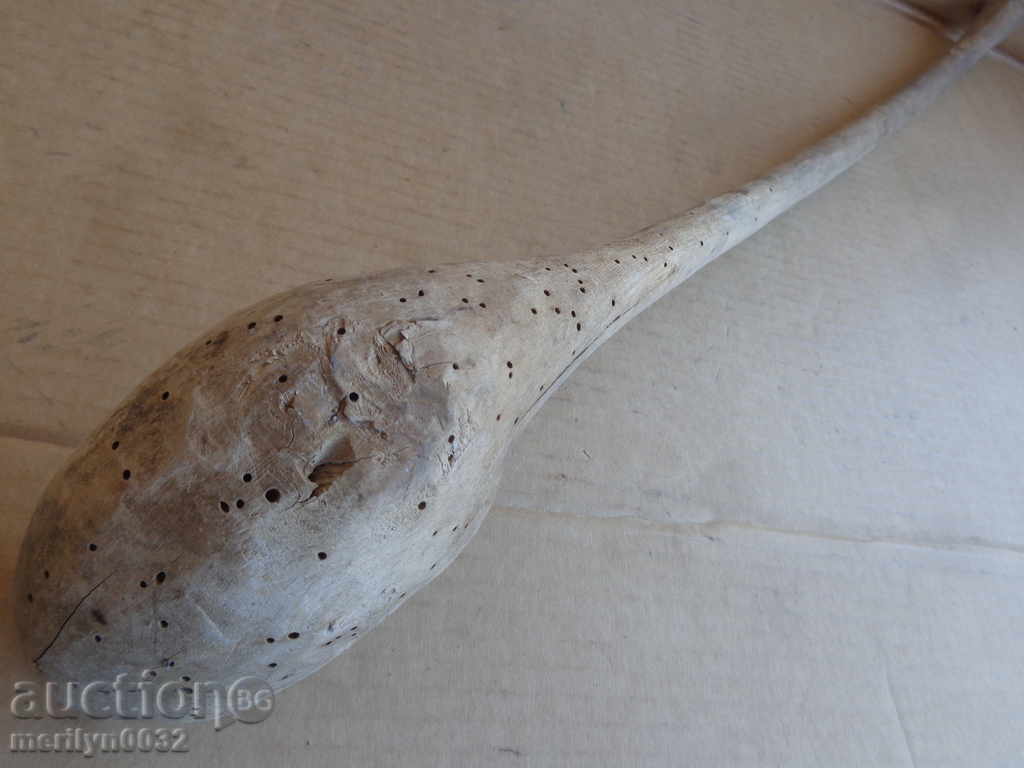 Very old wooden spoon, ladle, wooden with price 45.00 BGN | € 23.01 Very old wooden spoon, ladle, wooden with price 45.00 BGN | € 23.01