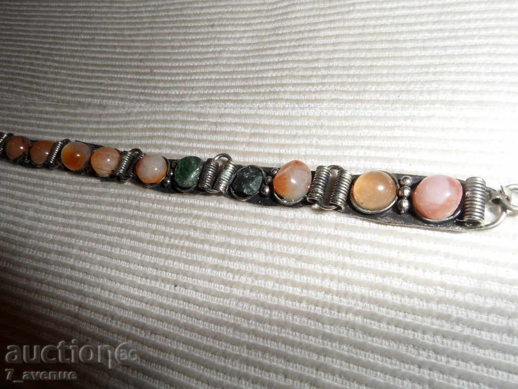Auction BRACELET with beautiful natural stones Auction BRACELET with beautiful natural stones