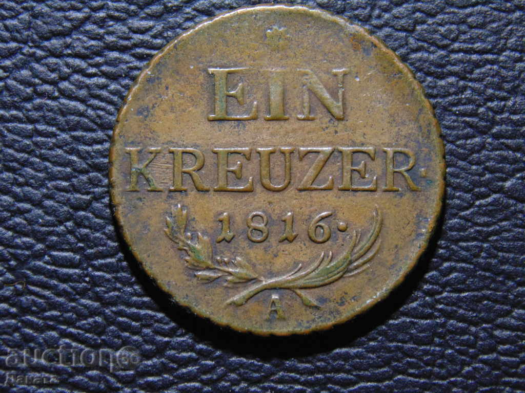1 Kreuzer 1816 A. Read the description 1 Kreuzer 1816 A. Read the description