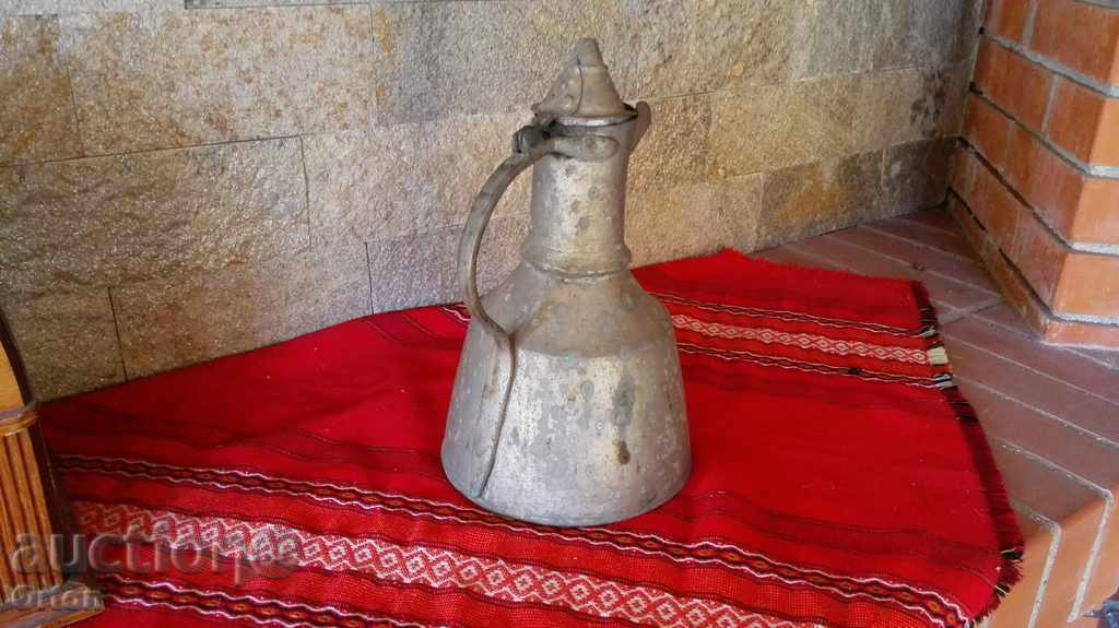Auction OLD RENAISSANCE WROUGHT COPPER POT - GUM / POT Auction OLD RENAISSANCE WROUGHT COPPER POT - GUM / POT