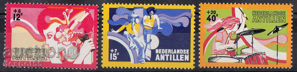 1974. Antilele Olandeze. Viața socială și culturală.