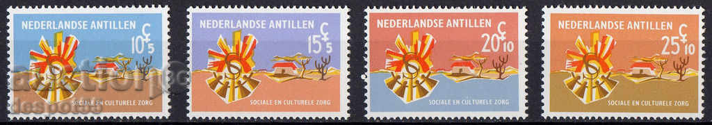 1968. Dutch Antilles. Social and cultural activities.