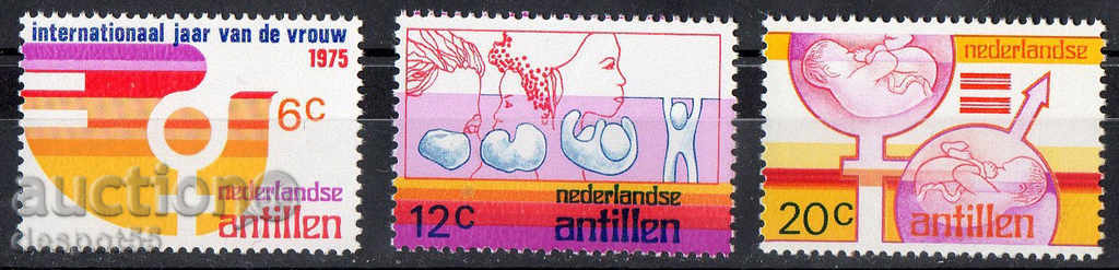 1975. Dutch Antilles. International Year of Woman.