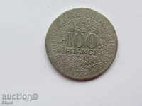 Statele din Africa de Vest, Mali, 100 franci 1975, 308 m