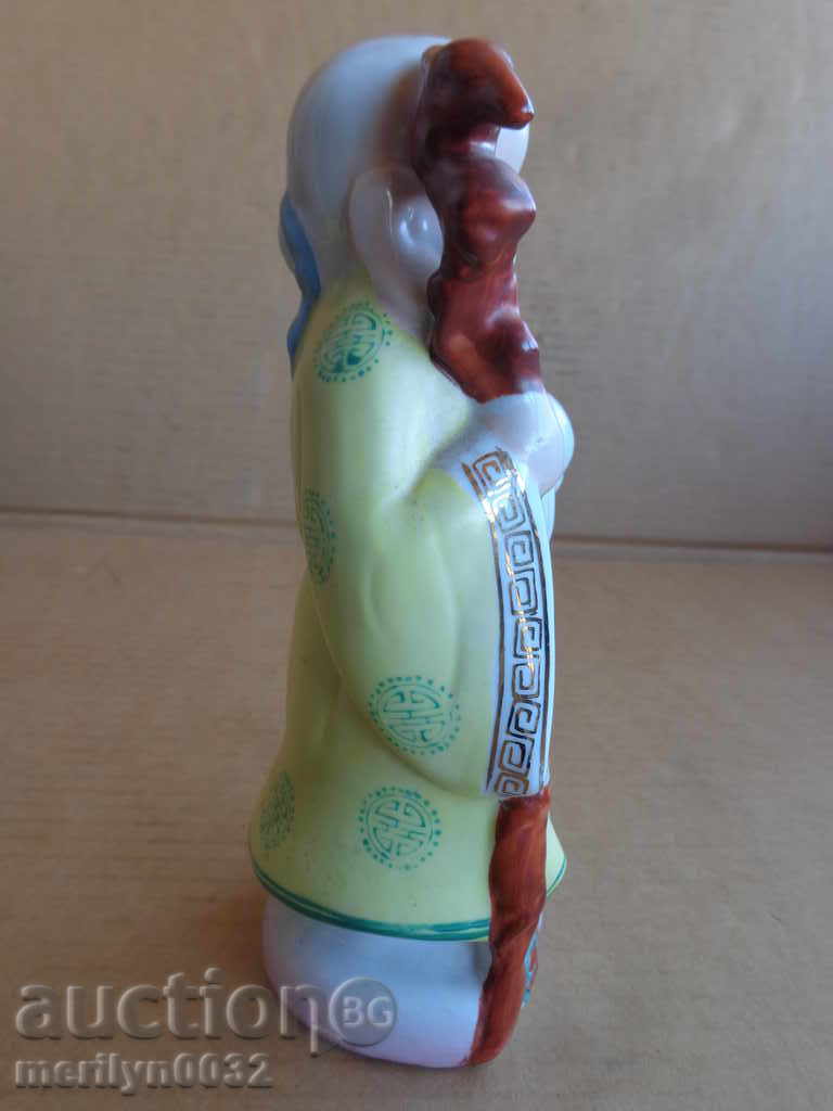 Figure porcelain chinese statuette figurine of mandarin with price 73.00 BGN | € 37.32