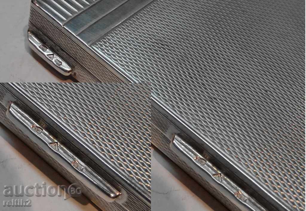 Cutie veche din argint - 7