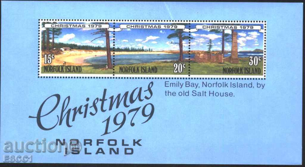 Pure Crăciun 1979 bloc de Insula Norfolk