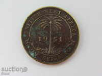 1 shilling - British West Africa, series, 1951- 312 m