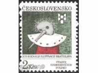Чиста марка Бианале Илюстрации 1992 от Чехословакия